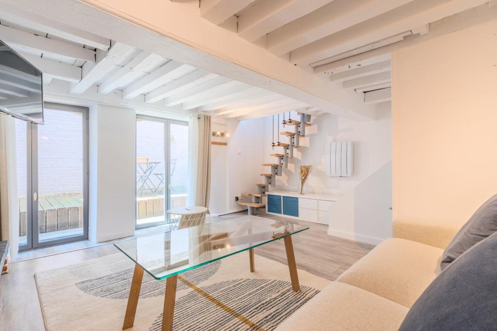 Atypical Triplex Near Grand Place With Terrace Lille Exterior photo